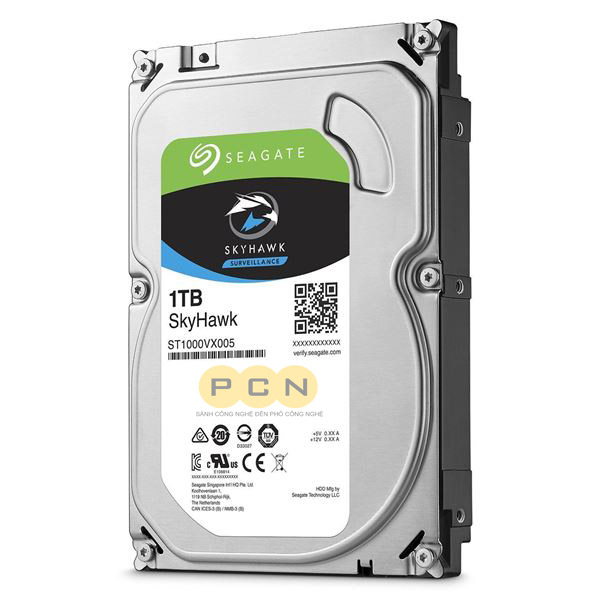 Ổ cứng HDD Seagate SkyHawk SURVEILLANCE 1TB 3.5 inch