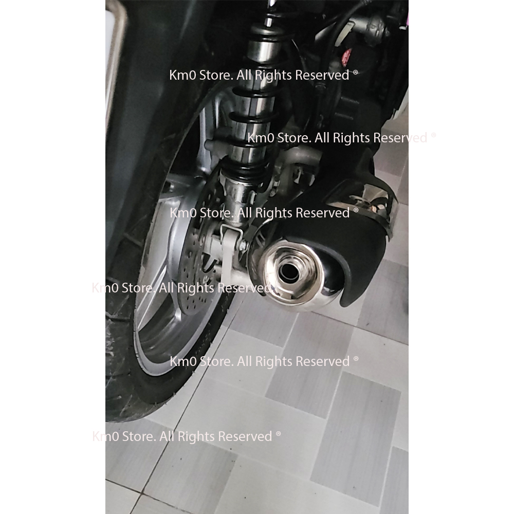 Chụp Đích Pô SH 150CC Từ 2020 - 2024 Inox - KHÔNG DÙNG CHO 125CC