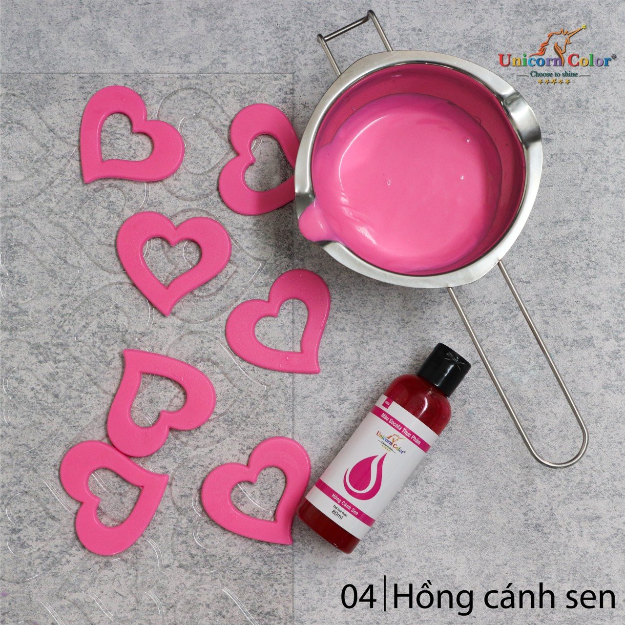 [Freeship + Quà Tặng 10k ]Màu dầu pha socola Unicorn Đông Tiến chai 80ml