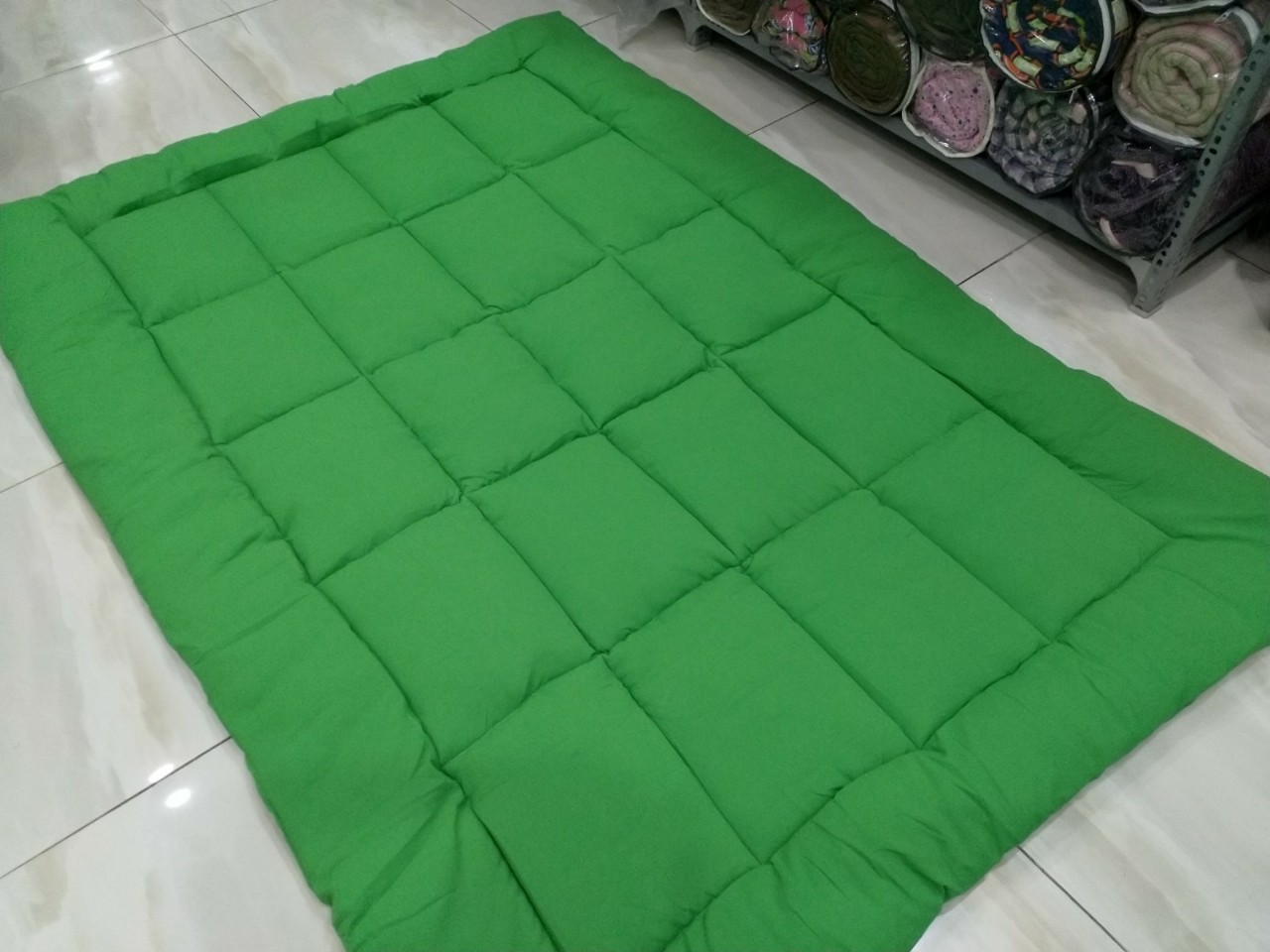 NỆM TRẢI SÀN KIÊM TRẢI GIƯỜNG 1M8