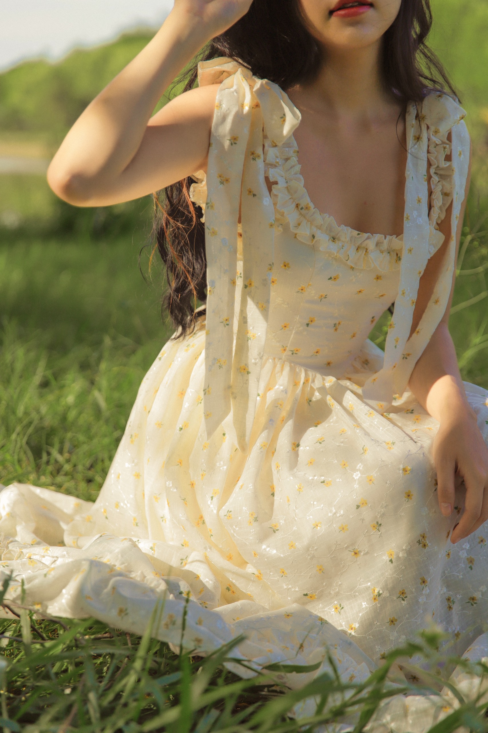 [Nhập LazXuHuong05 - giảm 70k cho đơn 499k] Daydreamer Đầm Maxi mùa hè Rapunzel