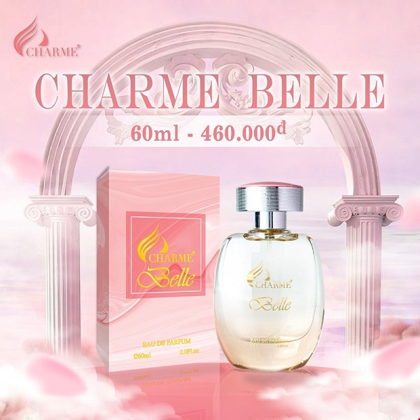 Nước hoa nữ Char.me Belle -  NỮ TÍNH, GỢI CẢM VÀ TINH TẾ (60ML)