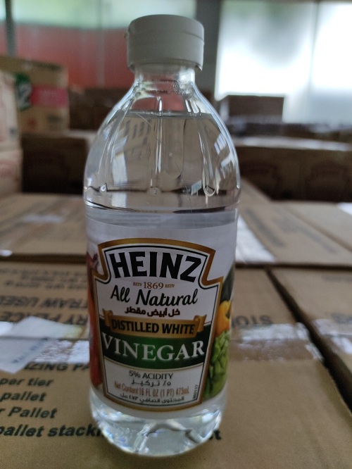 White vinegar Heinz plastic bottle 473ml