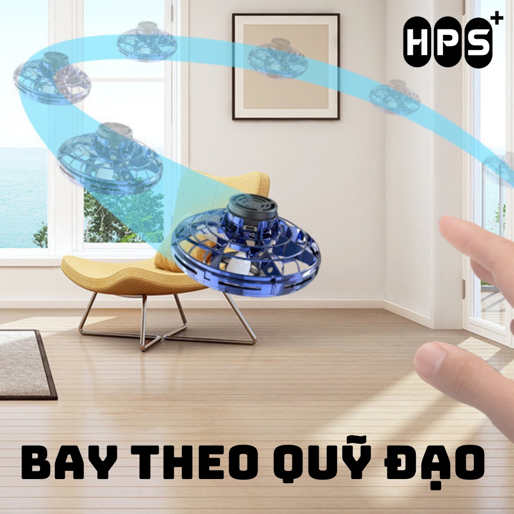 Đồ chơi đĩa bay UFO phát sáng dành cho bé