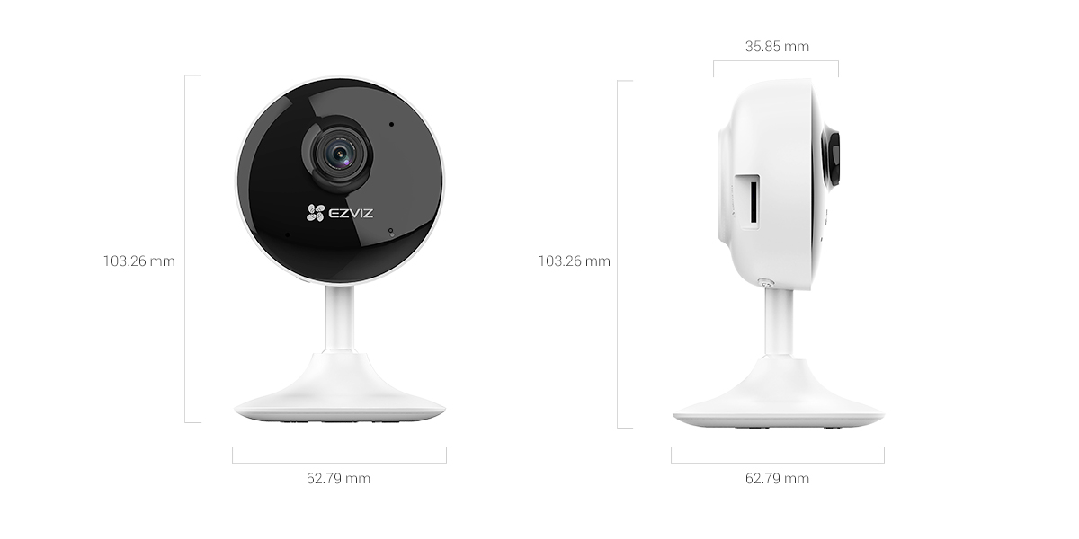 Camera Ezviz C1C-B 2.0 1080P, chuẩn nén H.265