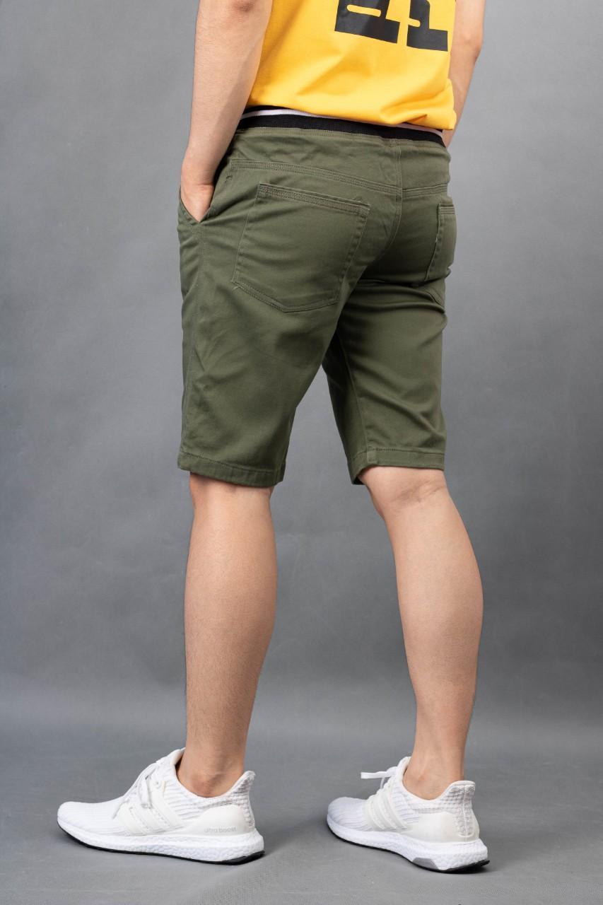 [HCM]QUẦN SHORT KAKI NAM PHỐI LƯNG THUN THỜI TRANG OKINAWA