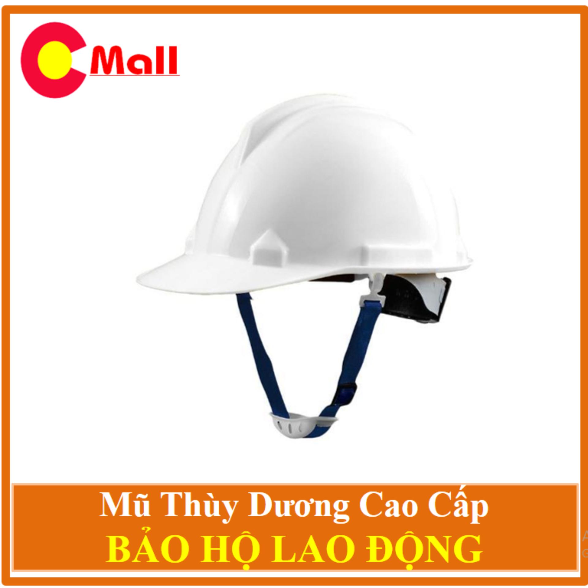 Mũ Bảo Hộ Thùy Dương Có Nút Vặn An Toàn - Tặng Nút Tai Chống Ồn