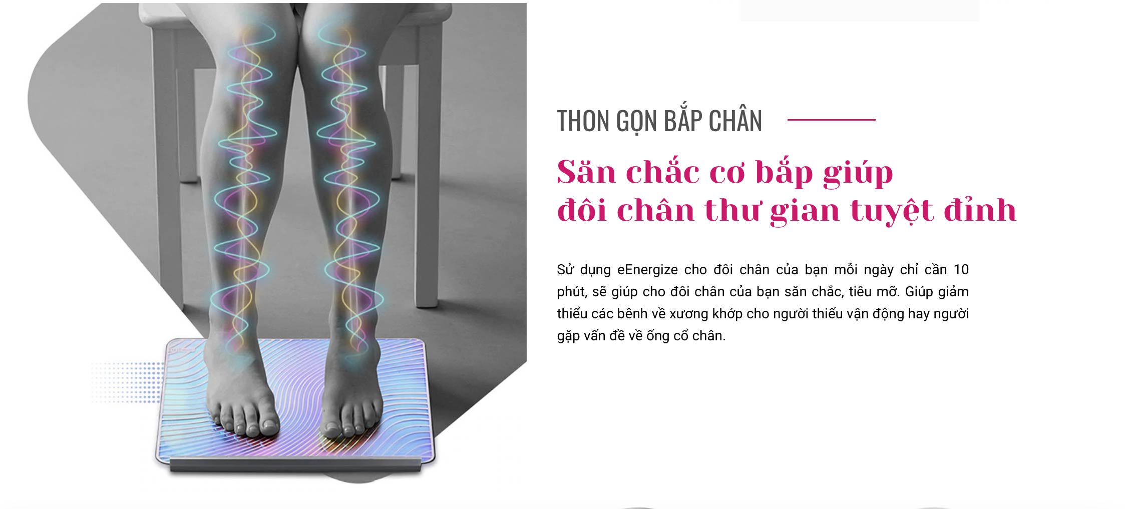 Máy massage xung điện OKIA eEnergize