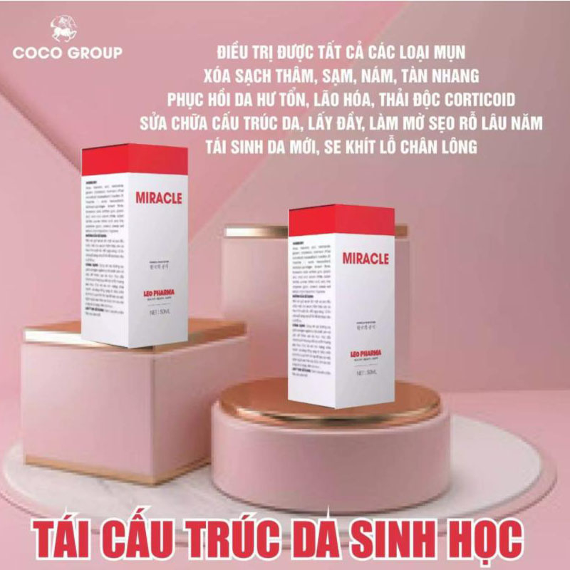 Combo tái tạo da miracle