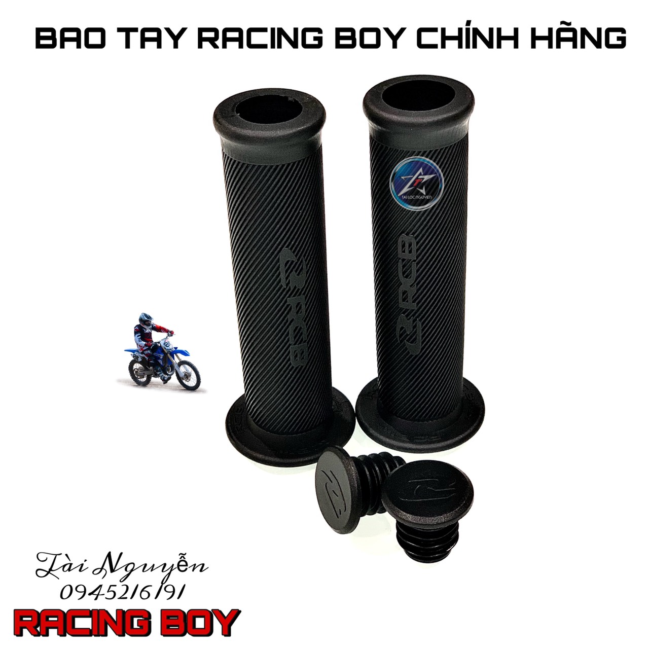 Bao tay racing boy rcb chính hãng cho xe máy