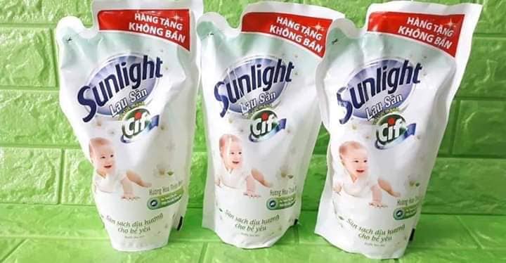 Nước Lau Sàn Sunlight 700g combo 2 túi