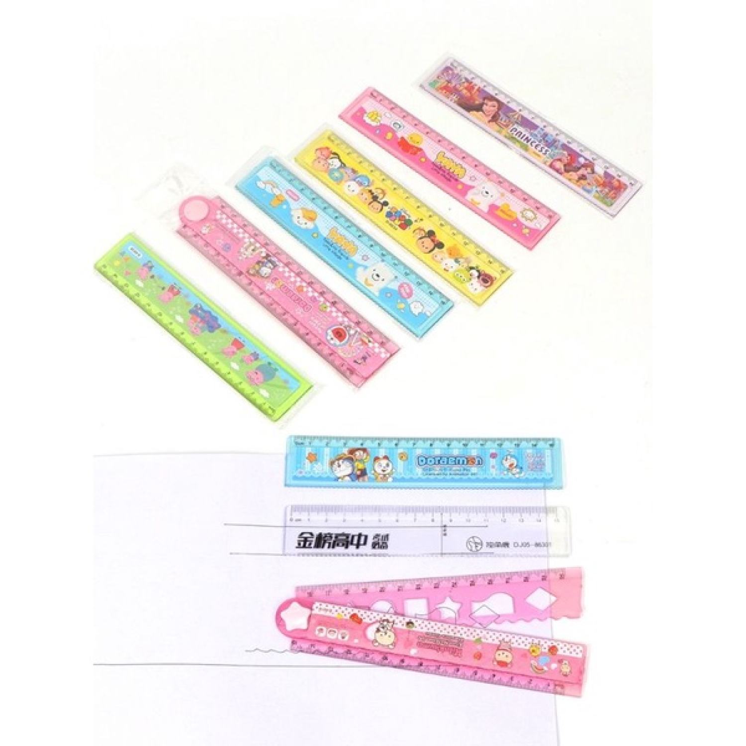 Thước nhựa gấp dài 30cm