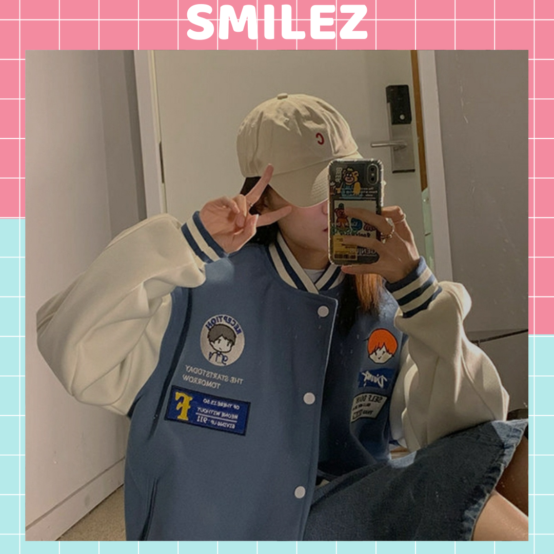 Áo Khoác Bomber Nam Nữ Diner form rộng unisex vải nỉ dày dặn phong cách ulzzang