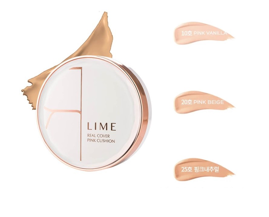 [HCM]Phấn nước Lime Real Cover Pink Cushion Tone 10 và 20