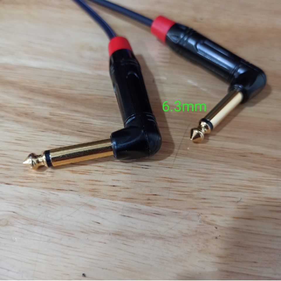 [HCM]Cáp Audio 3.5mm Ra 2 Đầu 6.3mm ( Dài 1.5m ~10m )
