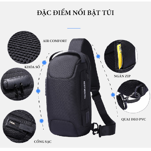 [HCM]Balo/túi đeo chéo 4.0 Bange