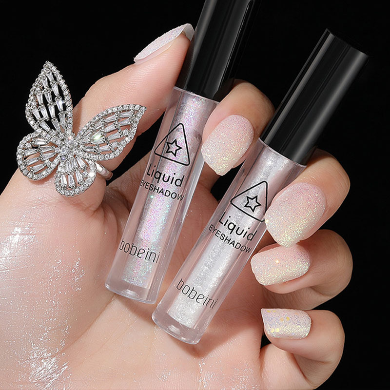 🔥 Chất lỏng Eyeshadow Chất lỏng Glitter Powder Sequin Lụa Ngọc trai Gloss và High Gloss YVETTERY