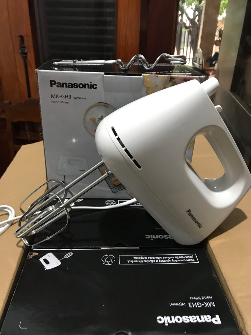 Máy đánh trứng cầm tay panasonic MK-GH3