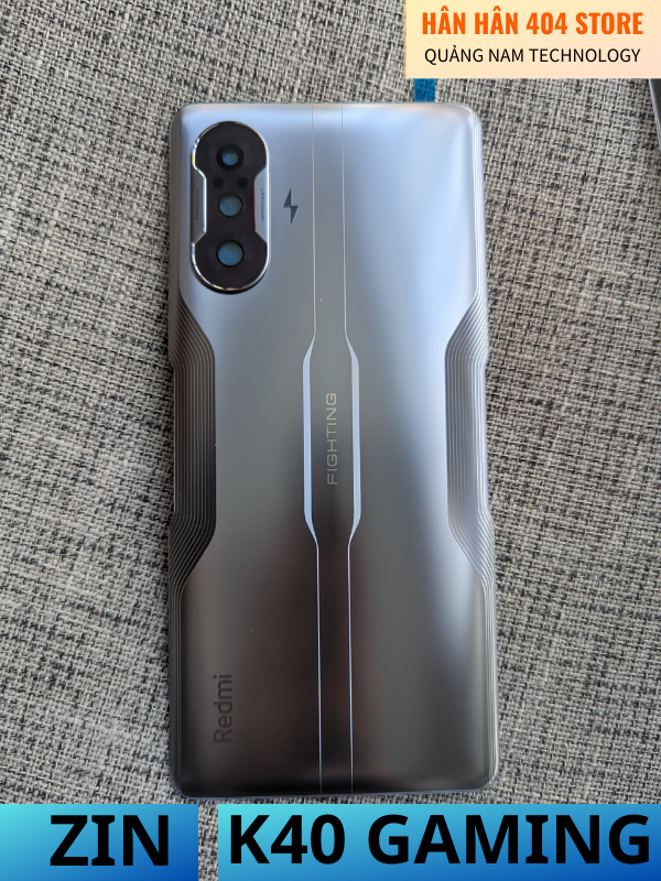 Nắp lưng zin vỏ zin cho redmi k40 Gaming
