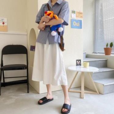 Dép quai ngang cao su dẻo ulzzang