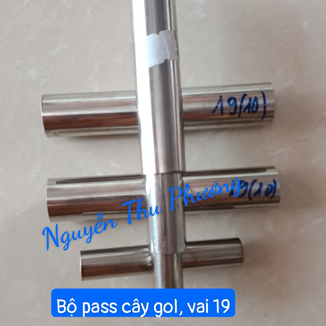 Pass inox làm diều, pass tròn chữ thập
