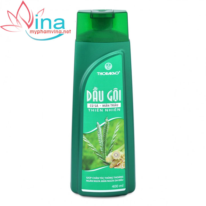 Dầu gội thorakao củ sả mần trầu 400ml