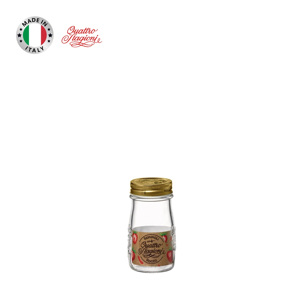 CHAI ĐỰNG SỮA HẠT Quattro 200ml (Bormioli Rocco) MADE IN ITALY