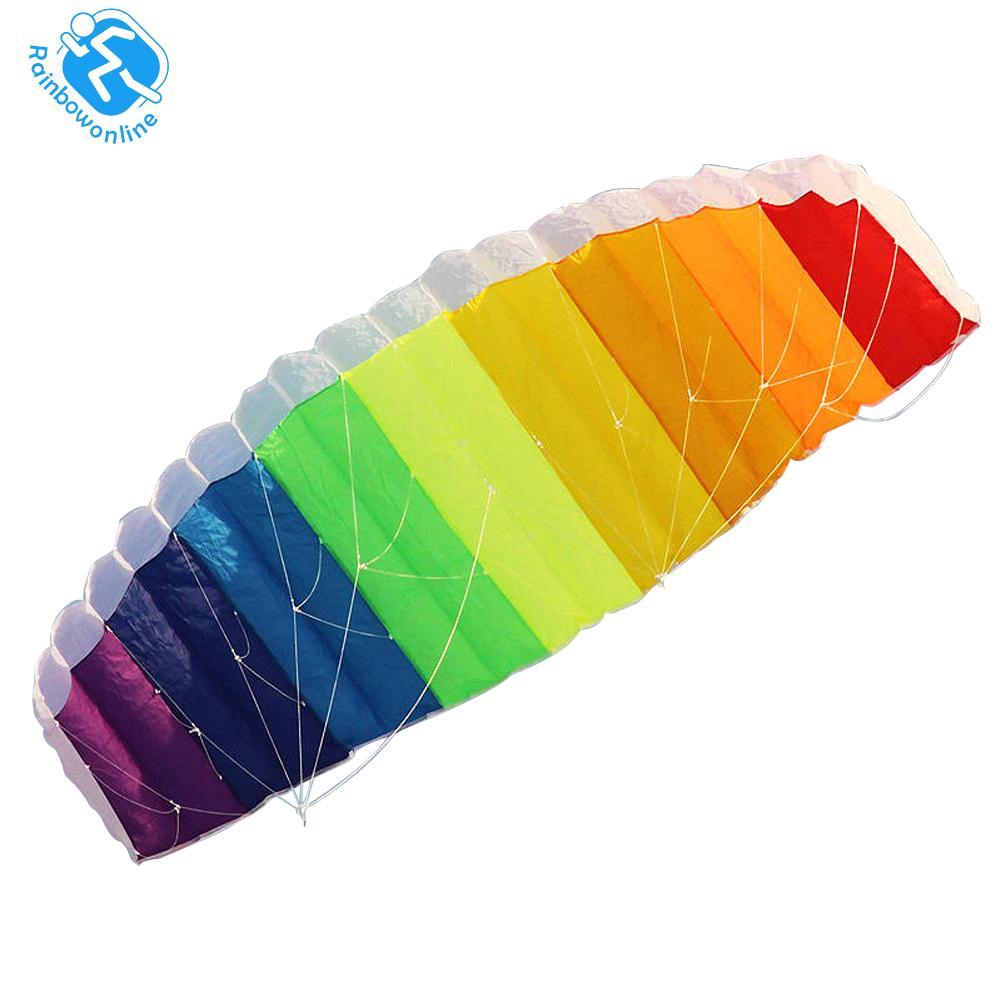 Dual Line Parafoil Kite With Control Bar Braid Kites - Intl Giá Cực Ngầu Dual Line Parafoil Kite With Control Bar Braid Kites - Intl Giá Cực Ngầu