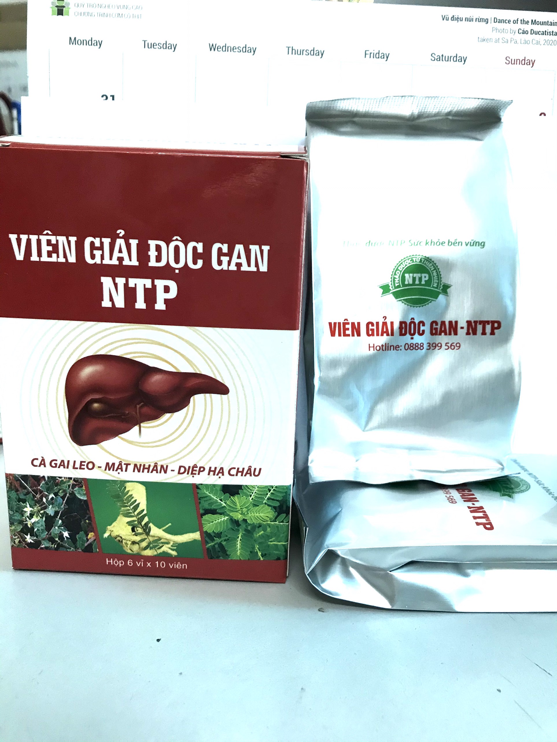 VIÊN GIẢI ĐỘC GAN NTP