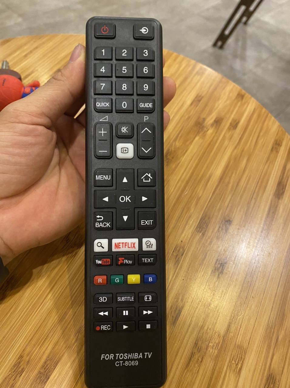 Điều khiển TV TOSHIBA Smart