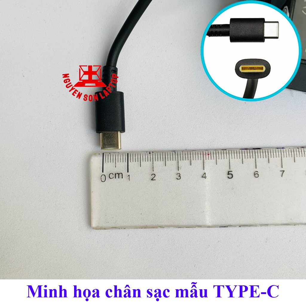 ️ Sạc Laptop Lenovo TYPE C 20V - 3.25A - 65W (Chân USB-C)