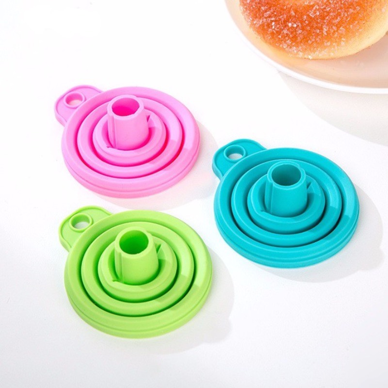 Phễu silicon rót nước xếp gọn
