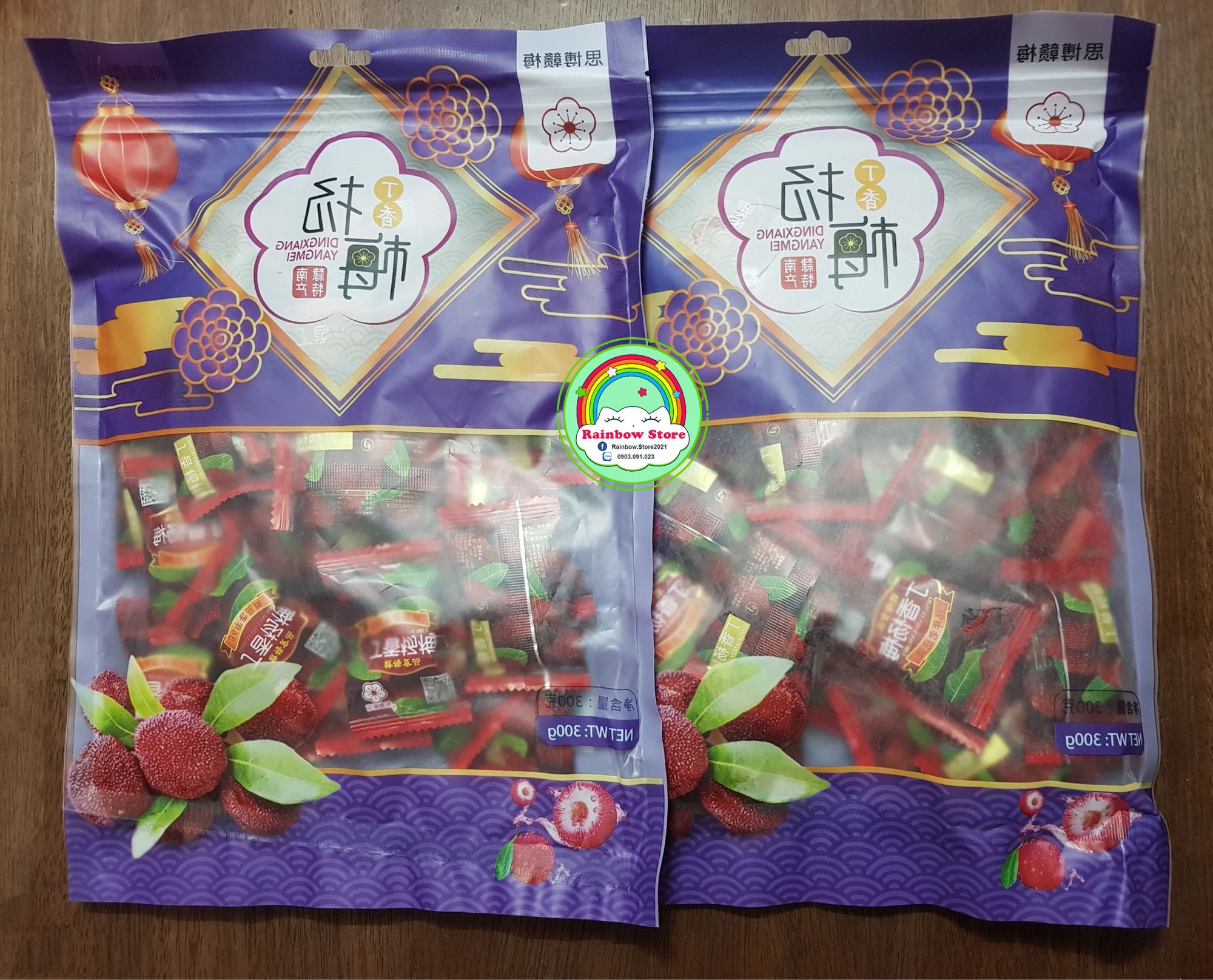 [HCM]Ô mai thanh mai gói 300gr