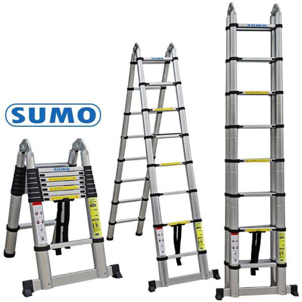 Thang nhôm chữ A rút gọn SUMO ADT807B