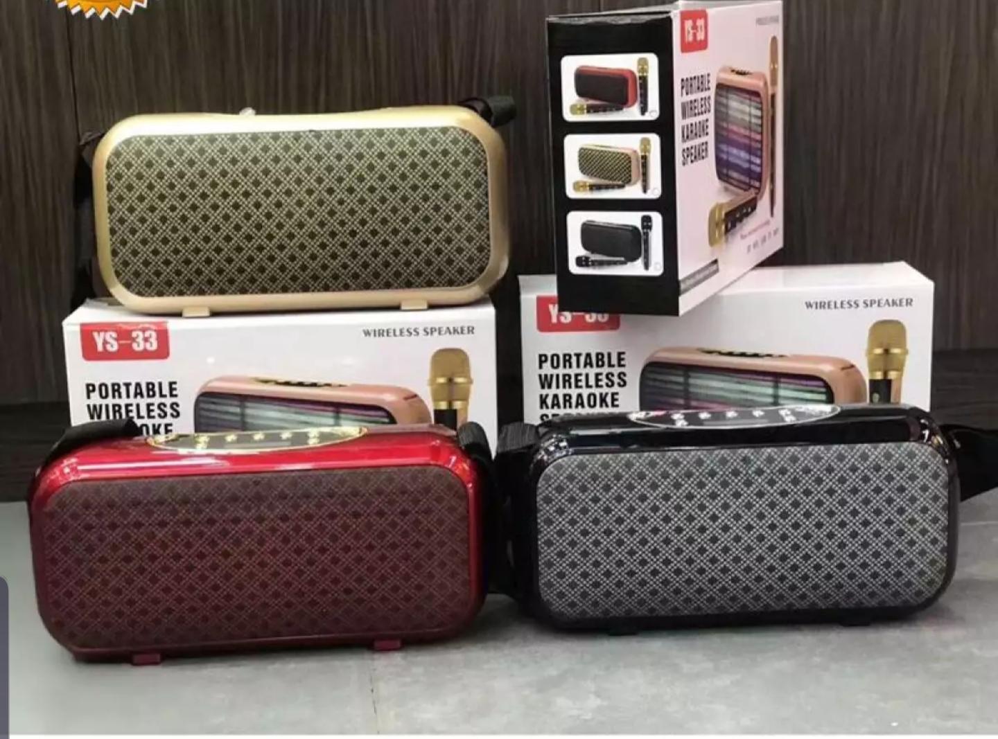 Loa karaoke bluetooth 2 micro YS33 công suất 14W - Âm thanh cực chất