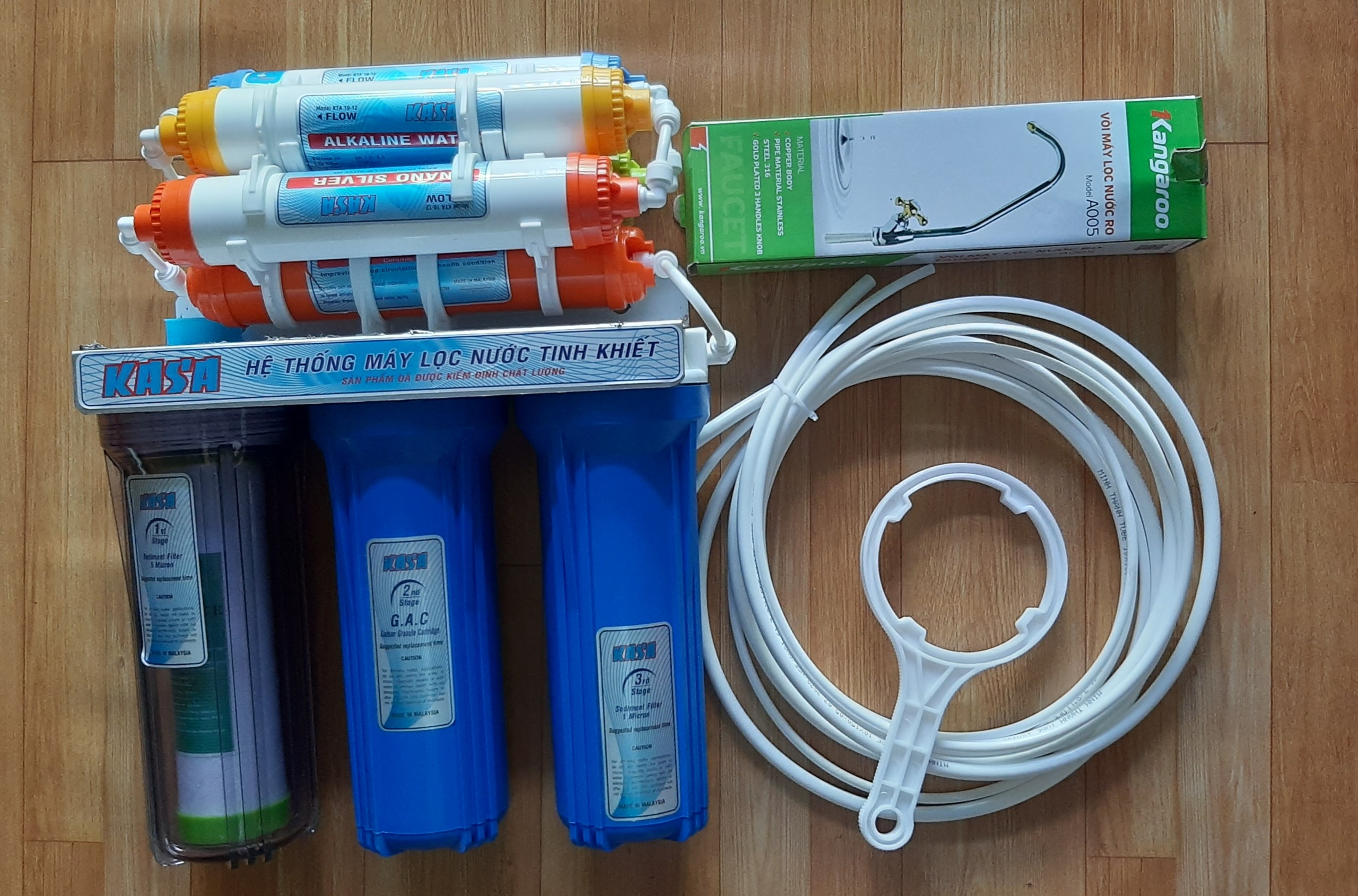 [HCM]Máy lọc nước công nghệ Nano-Kasa ks08 chất lượng ổn định độ bền cao đẹp dễ lắp ráp