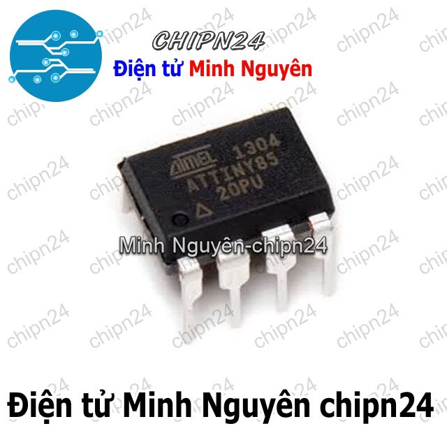 [1 con] (DIP) IC Attiny85 20PU DIP-8 - HH000443