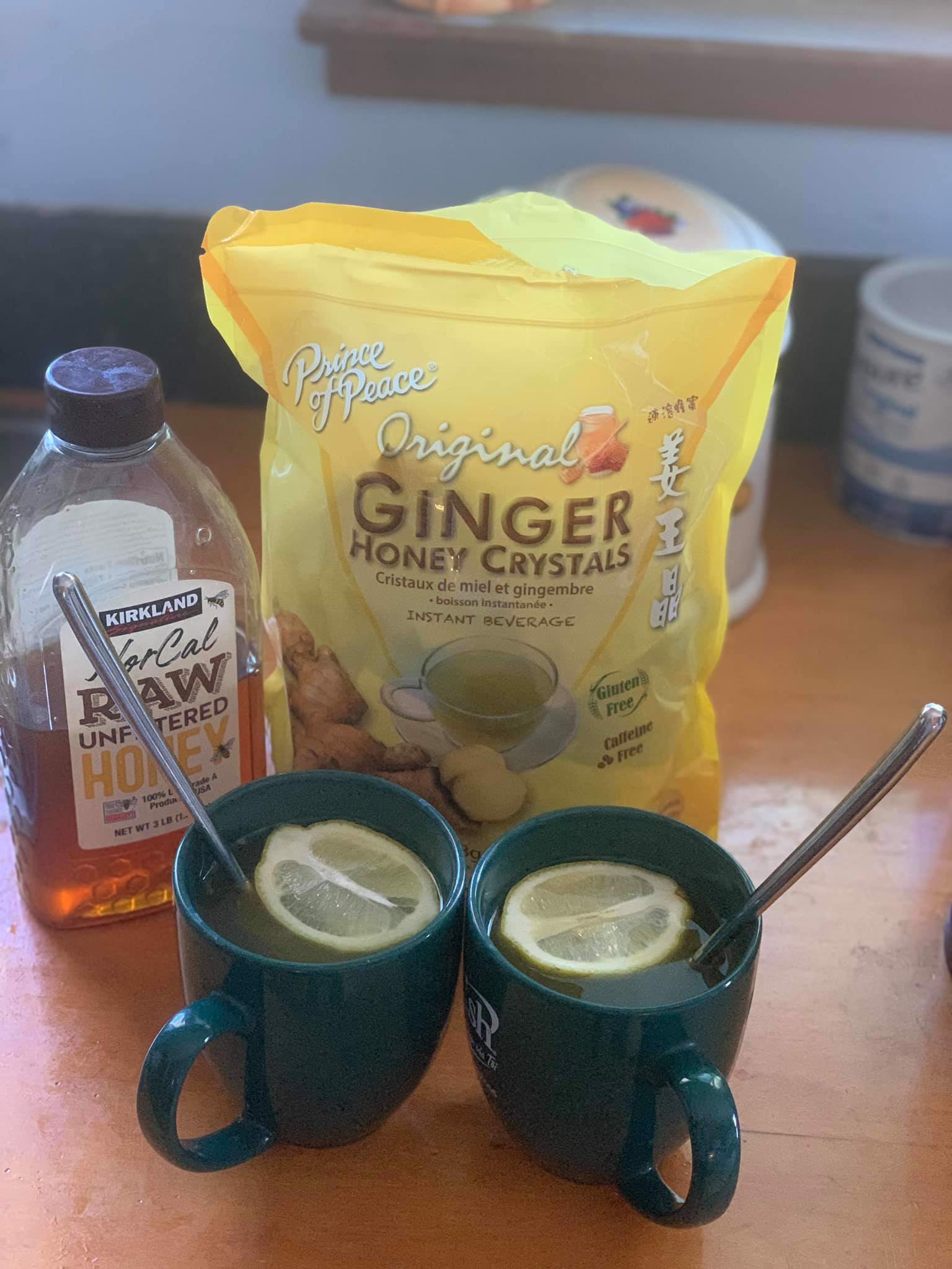 Trà Gừng Cô Đặc Original Ginger Honey Crystals Nhập Mỹ