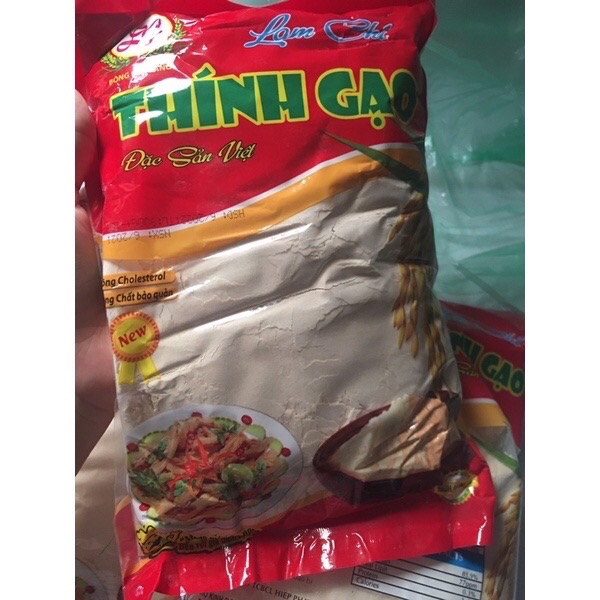 1Kg BỘT THÍNH GẠO LAN CHI LÀM NEM CHUA, NEM THÍNH NGON