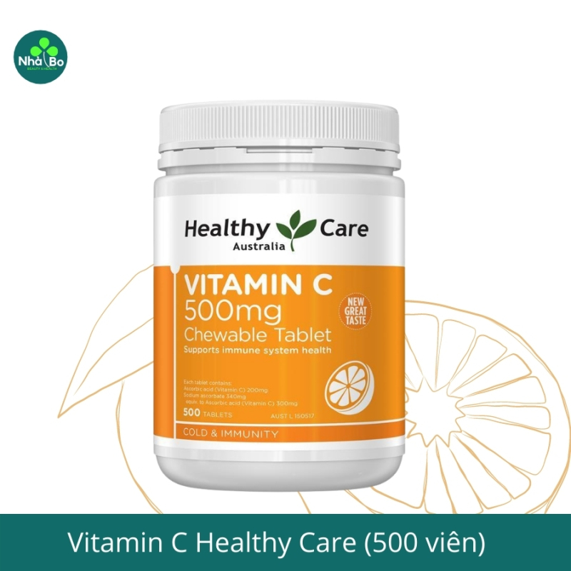 Vitamin C Heathy Care 500 viên