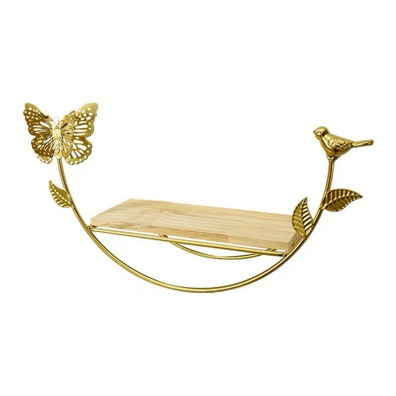 Kệ sắt decor treo tường hình bán Nguyệt