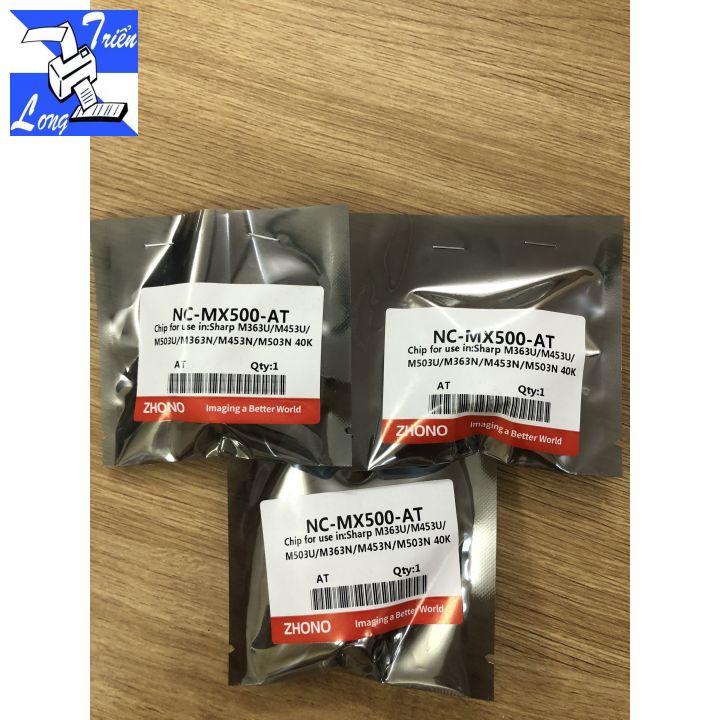 Bộ 10 chiếc Chip mực máy photo sharp MX-500