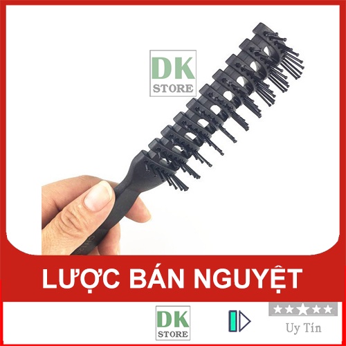 Lược chải tóc - Bán nguyệt - Tạo kiểu tóc nam nữ