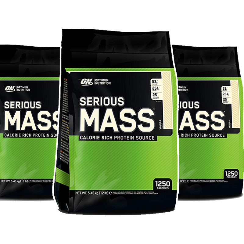 Sữa Tăng Cân ON SERIOUS MASS Tăng Cân Tăng Cơ Bịch 12lbs (5.44kg)