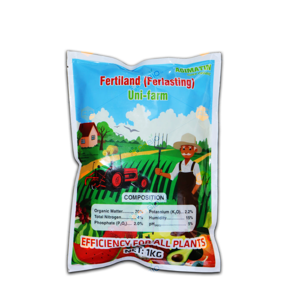 Phân bón hữu cơ agrimartin super organic gói 1kg - a3.1001