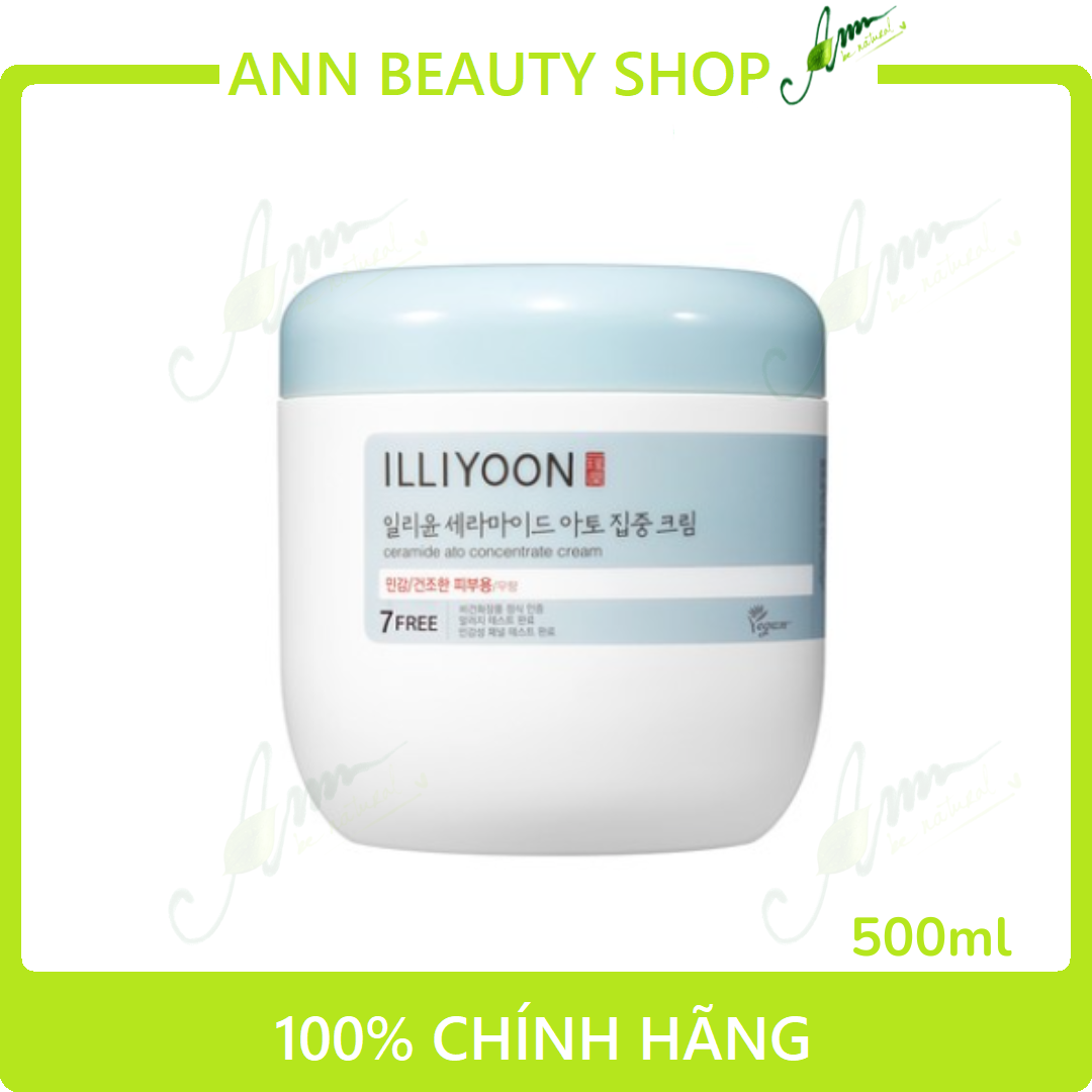 Kem dưỡng da mặt và toàn thân Illiyoon Ceramide Ato Concentrate Cream
