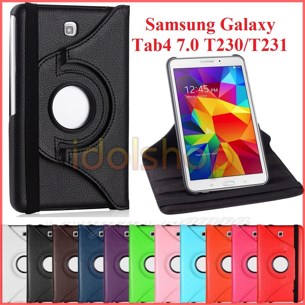 Bao da xoay 360 độ samsung galaxy tab4 7.0 t230 t231