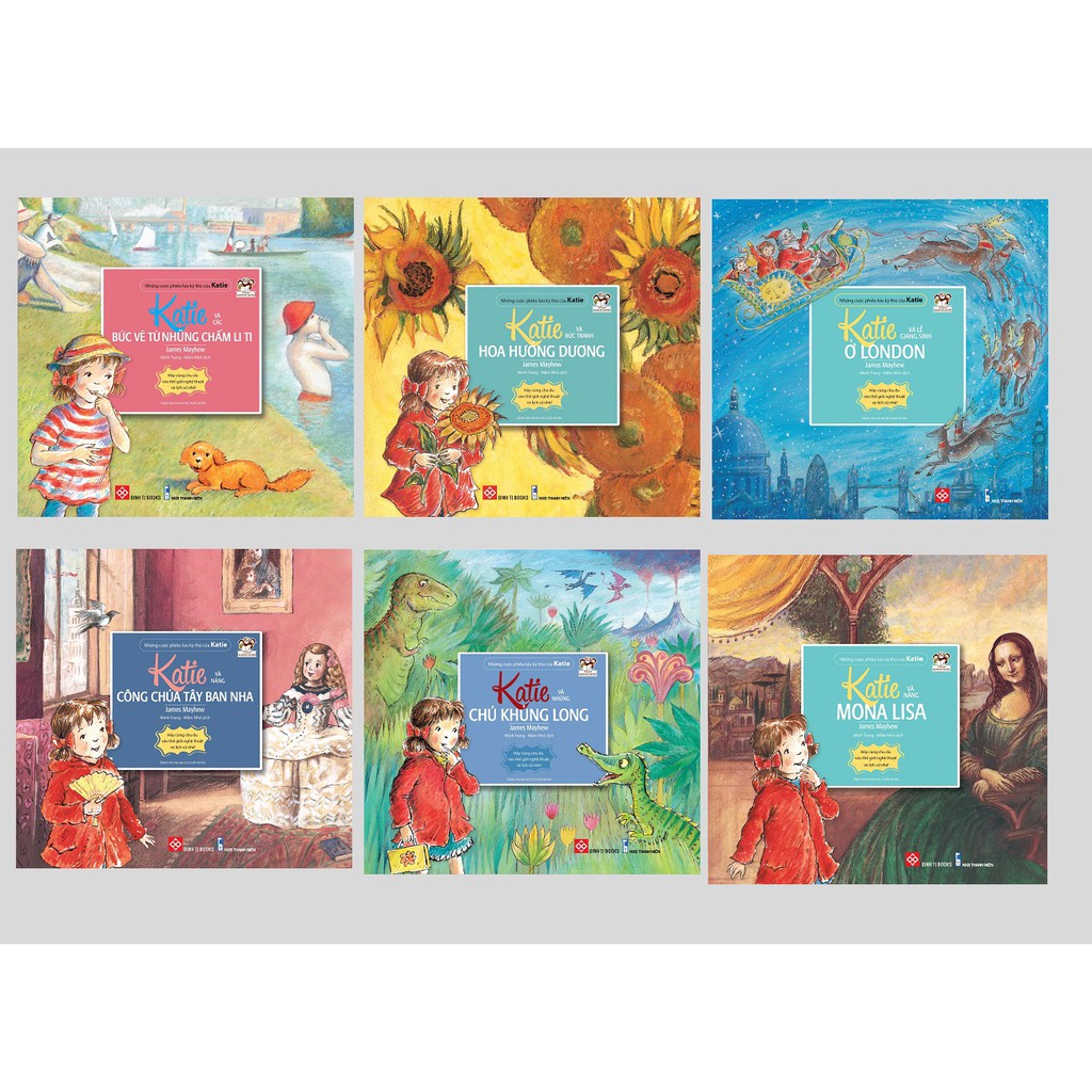 Sách - Những Cuộc Phiêu Lưu Kỳ Thú của Katie (trọn bộ 6 cuốn)