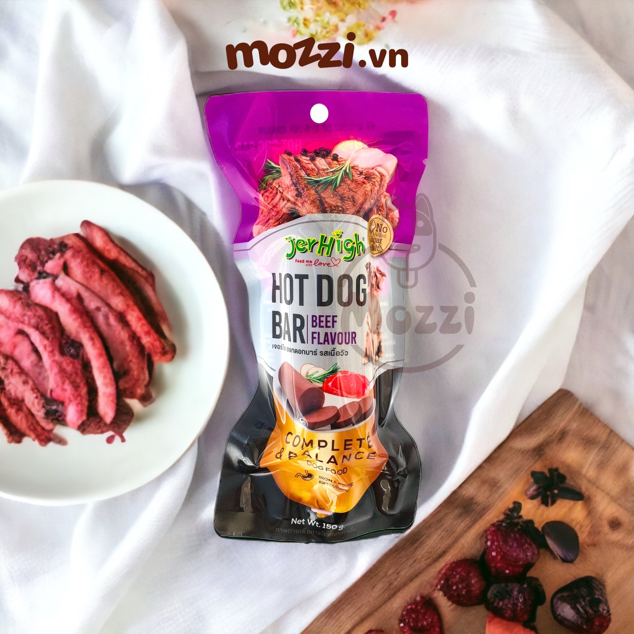Snack cho chó Xúc xích Jerhigh cây 150gr