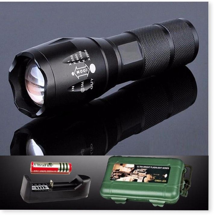 Đèn pin cầm tay siêu sáng XML T6